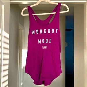 PINK- Purple Workout Tank